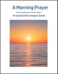 A Morning Prayer SATB choral sheet music cover